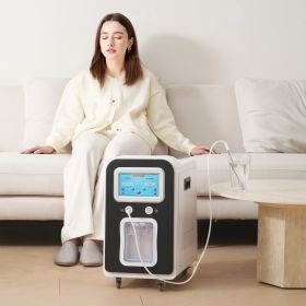 Hydrogen Inhalation Machine 99.99% High Purity 1800ml/min Portable Hydro (Option: white)