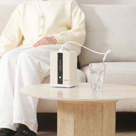 Hydrogen Inhalation Machine 99.99% High Purity 225ml/min Portable Hydro (Option: white)
